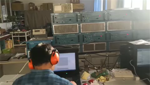 高能超声相控阵应力调控工房现场