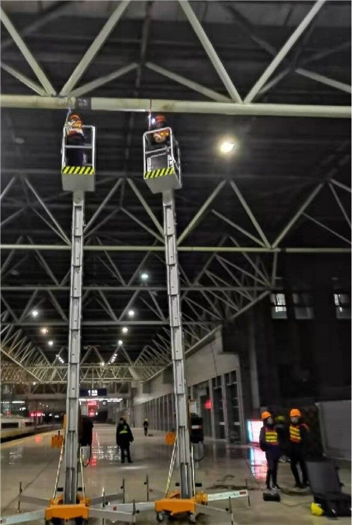 高铁站钢结构应力检测和危害度评估